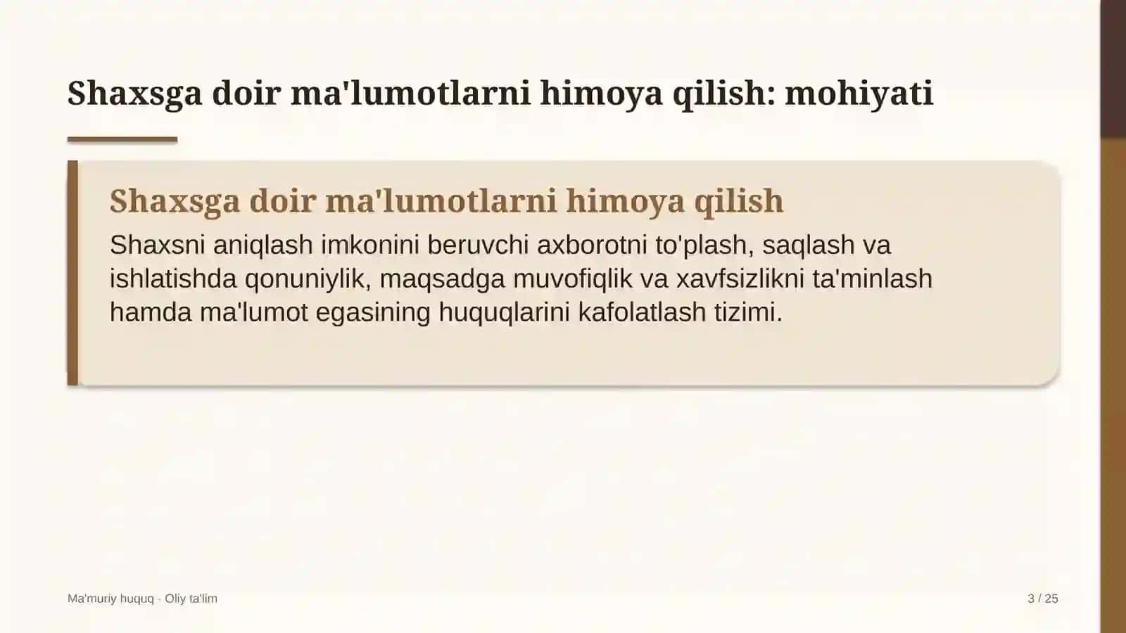 suyultirilgan gaz ishlab chiqarishda shaxsga doir ma'lumotlarni himoya qilish 4996 3