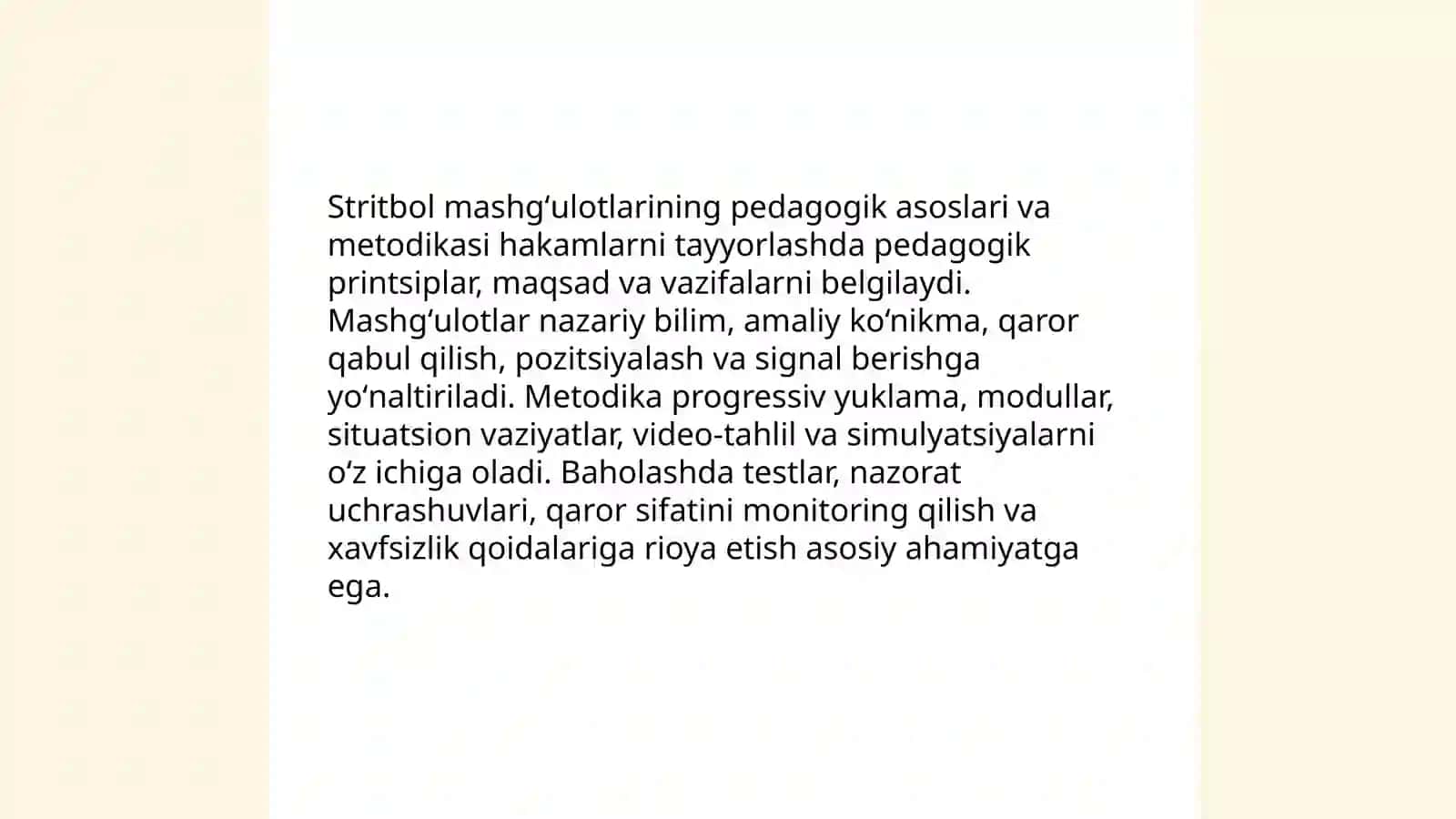 Stritbol mashgʻulotlarining pedagogik asoslari va metodikasi 3
