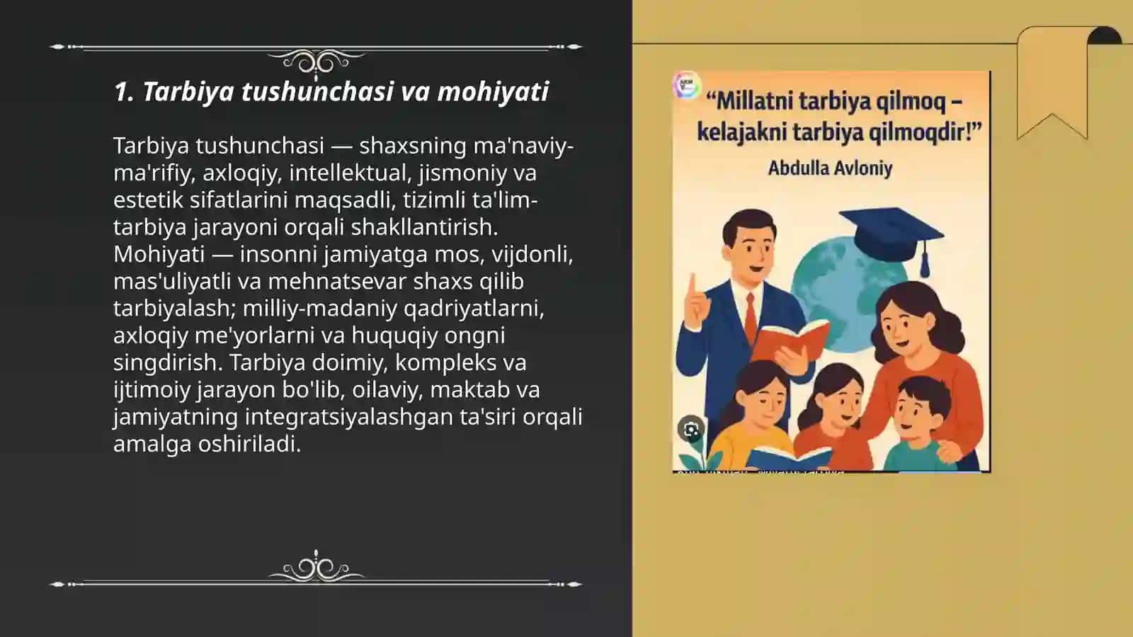 Tarbiya va uning turlari 3