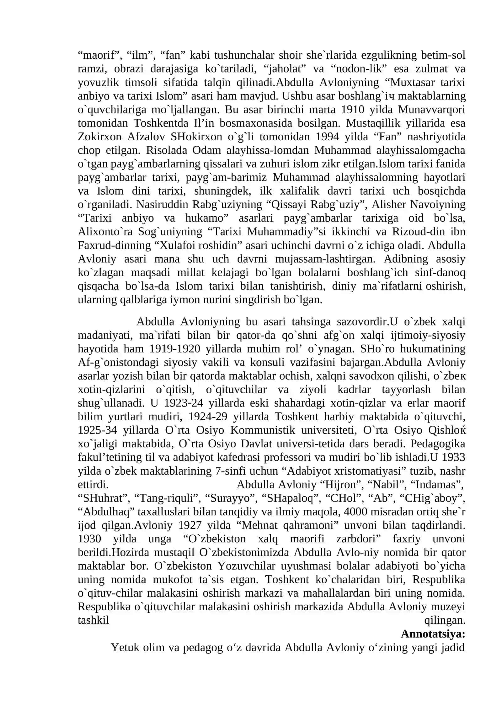 ABDULLA AVLONIYNING AXLOQIY TAMOYILLARI 3