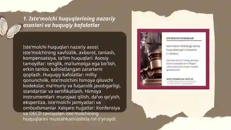 Iste'molchi huquqlari va konsumerizmlari 3