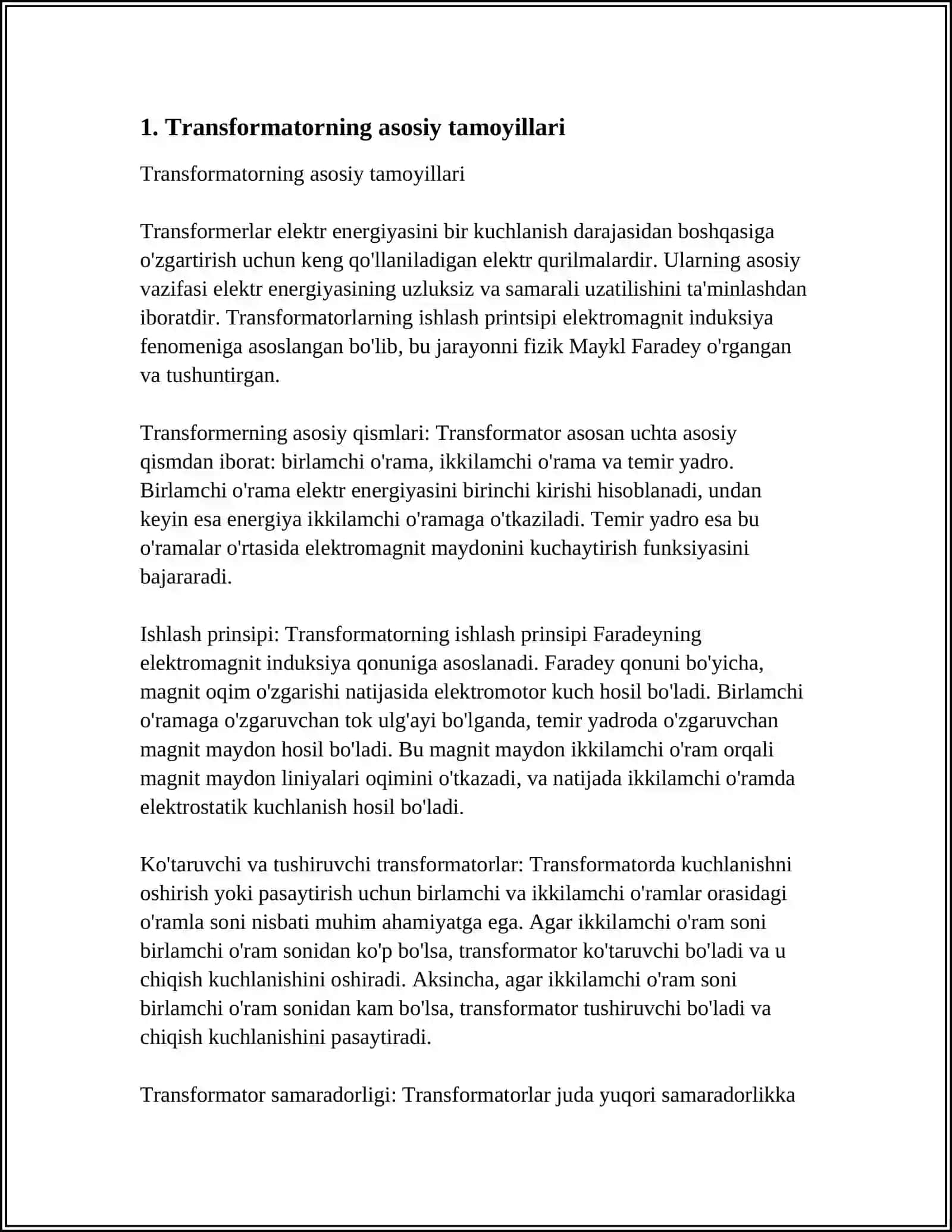 TRANSFORMATORLAR 3