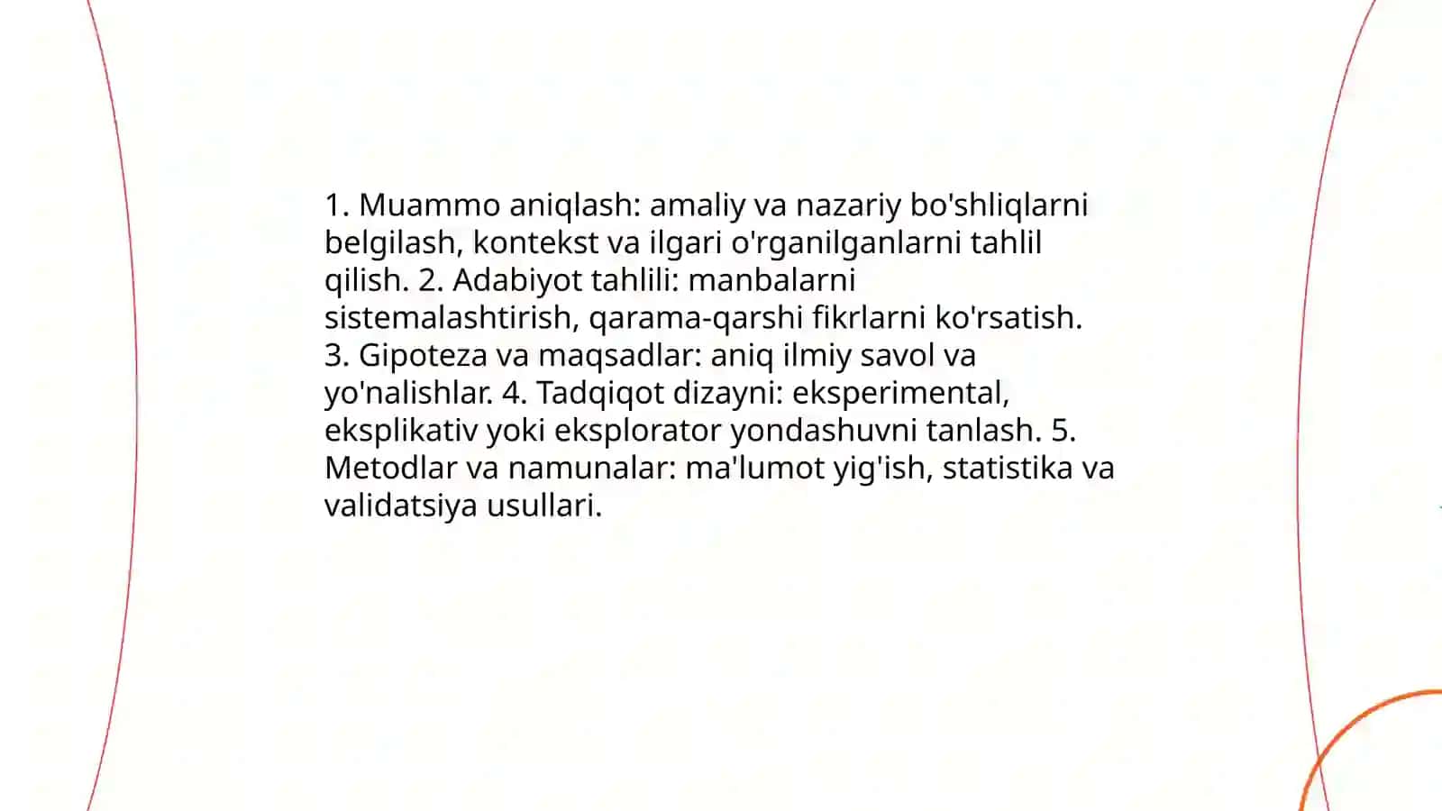 Dissertasiya muammosini aniqlash metodologiyasi va ilmiy tadqiqot dizayni 3