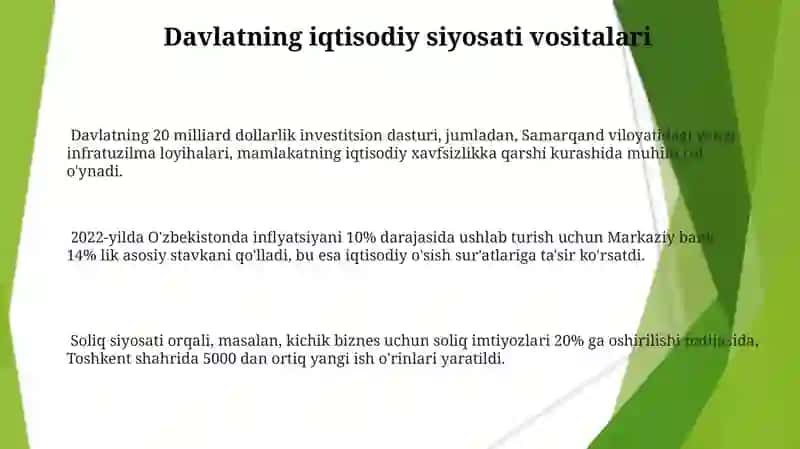 Iqtisodiyotni Davlat Tartibga Solish va Iqtisodiy Xavfsizlik 3