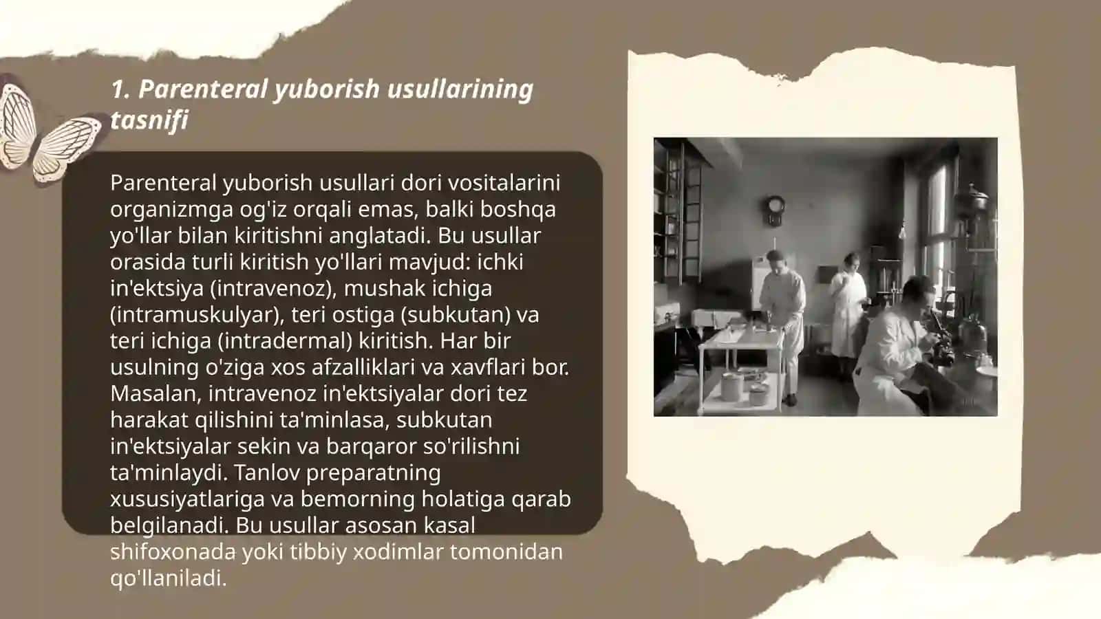 Dori moddalarini parenteral yuborish usullari 3