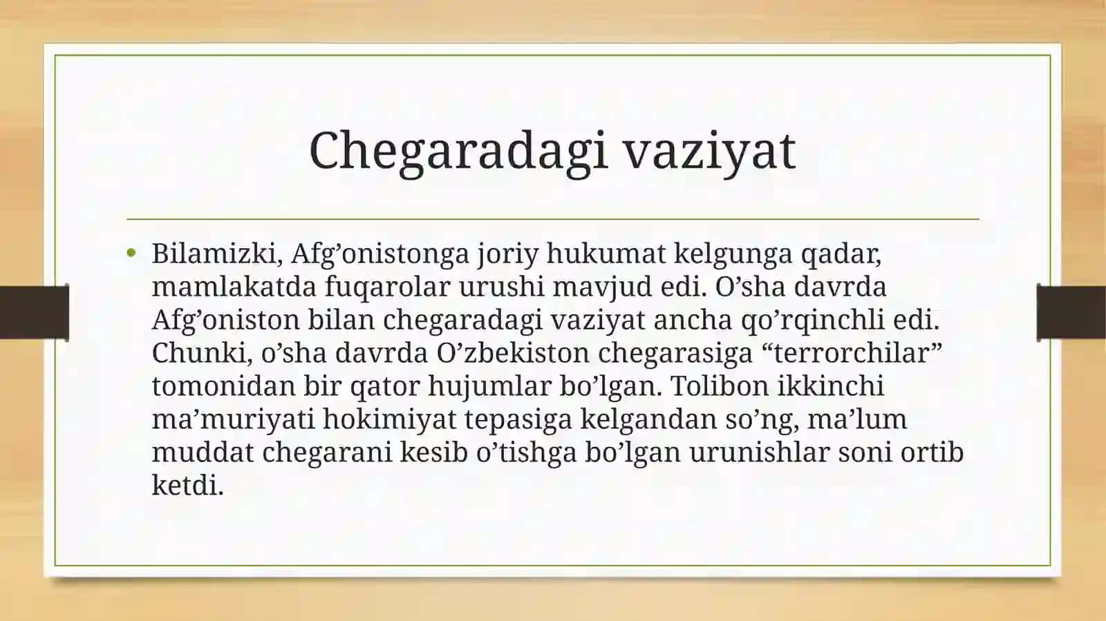 Afg’onistonbilanchegarashdoshligimizkattaxatar(-mi?) 3