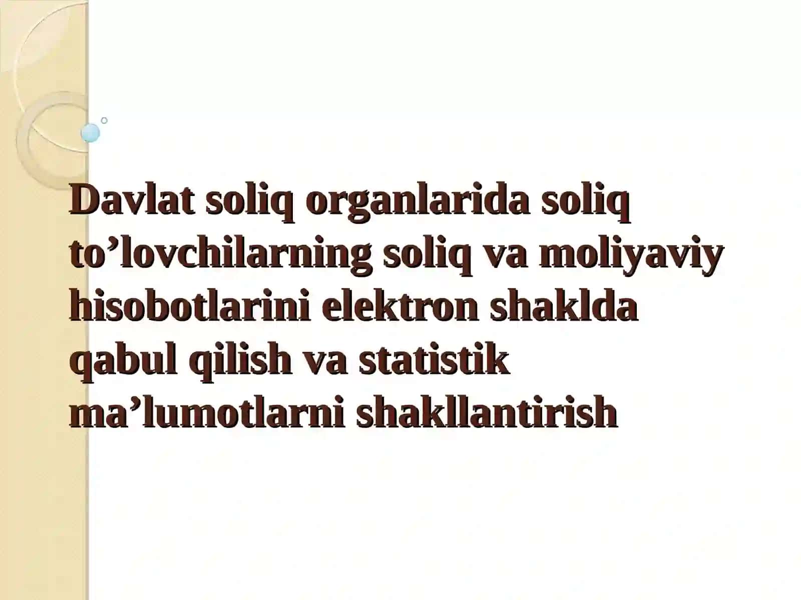 ELEKTRON HISOBOT VA UNI JO’NATISH TARTIBI 3