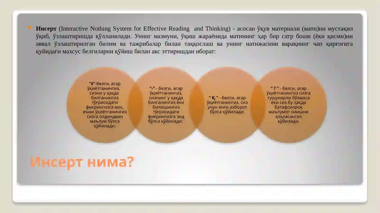 Интерфаол метод 3