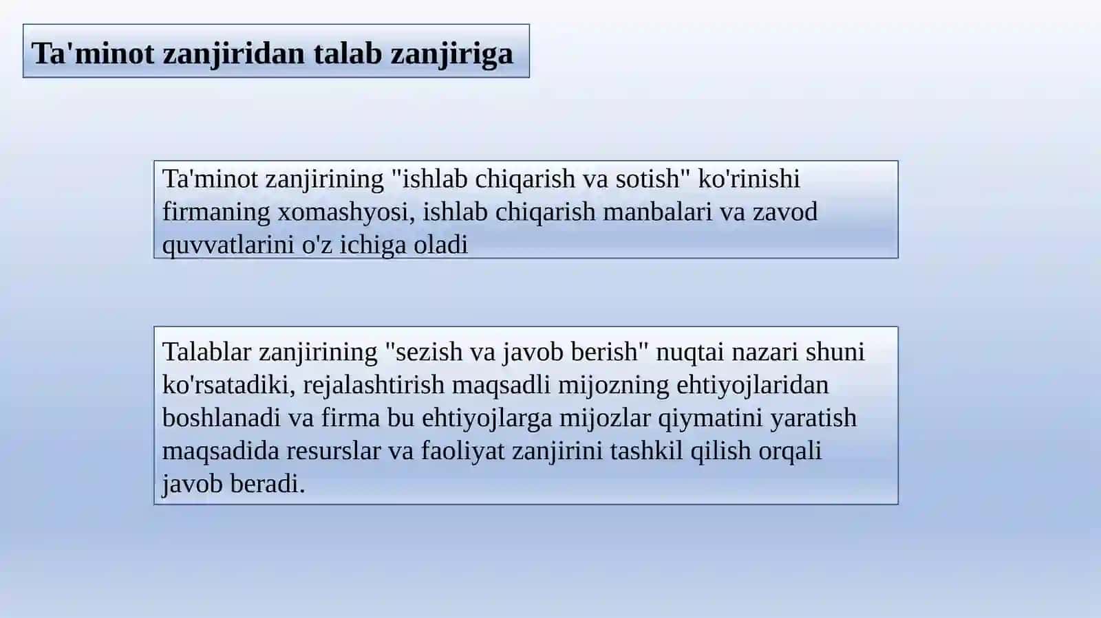 Taqsimlash va chakana savdo 3