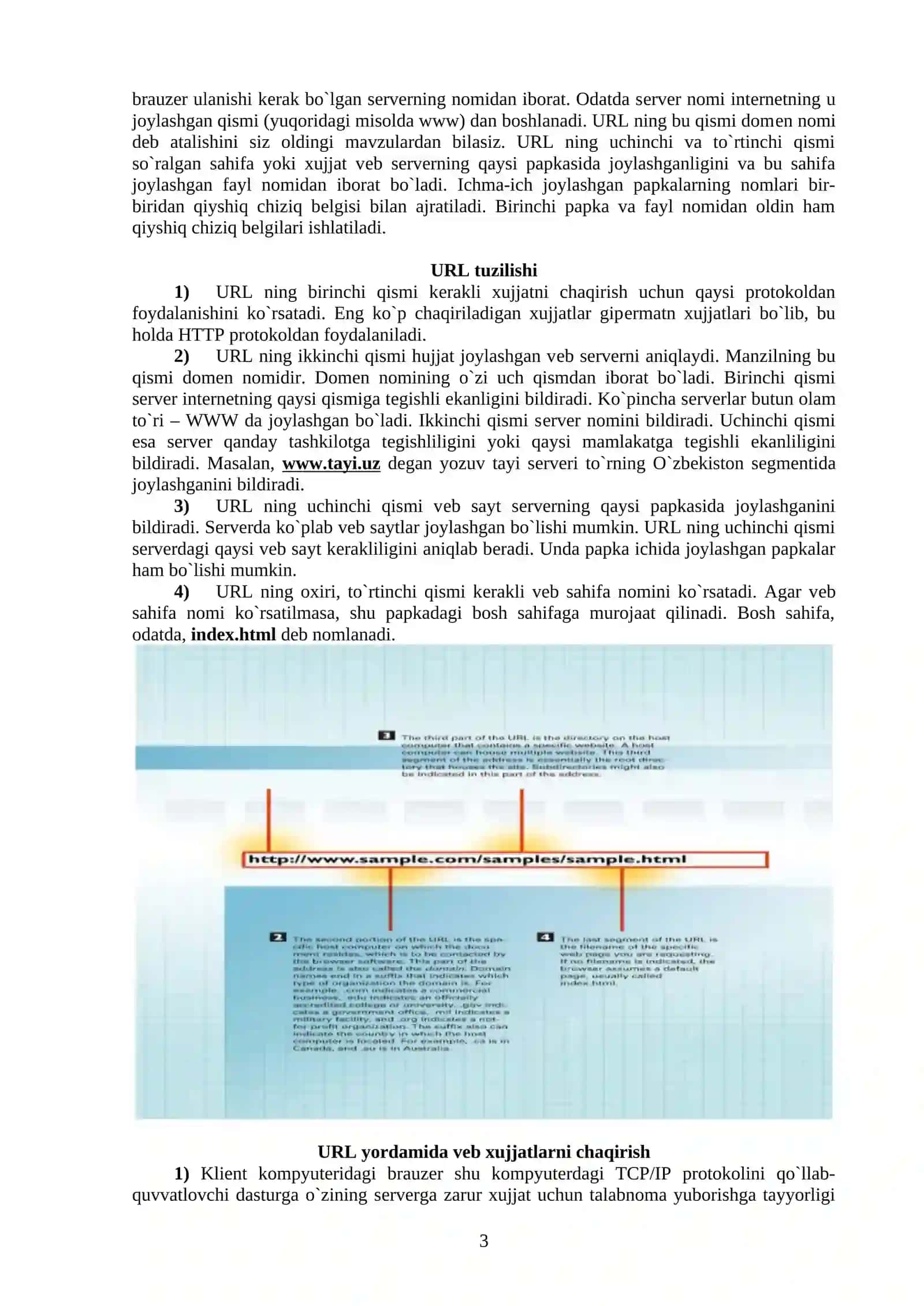 Webda asosiy tushunchalar 3