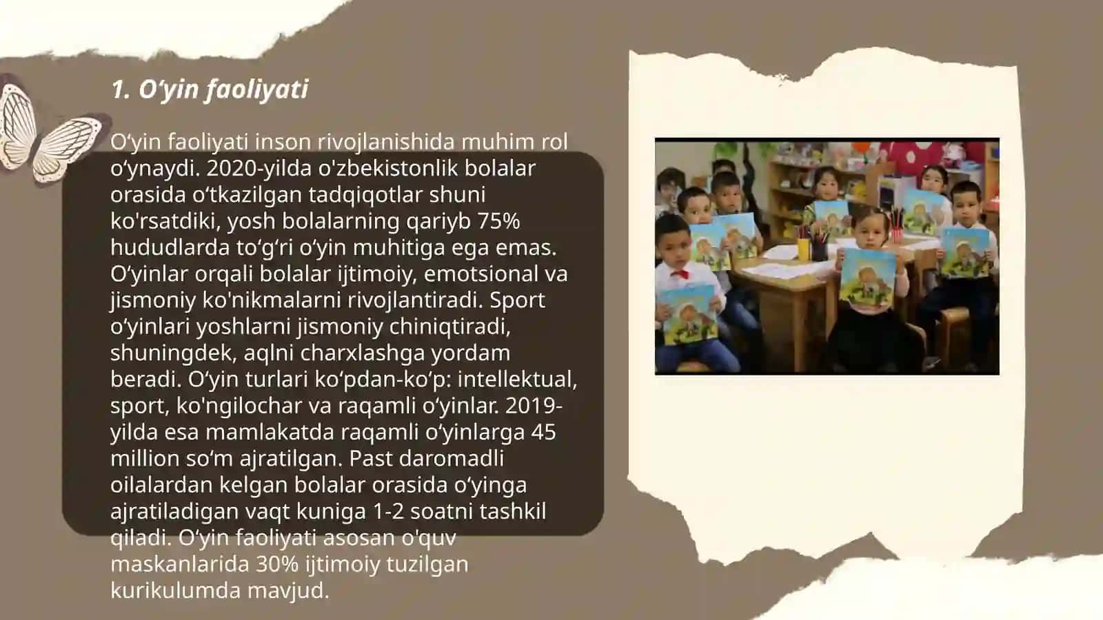 Ilk qadam davlat oʻquv dasturi asosida maktabgacha taʼlim tashkilotlarida faoliyat markazlarida taʼlim jarayonlarini tashkil qilish 3