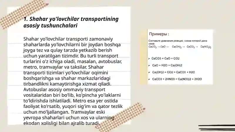''Shahar yoʻlovchilar transporti toʻgʻrisidaʼʼgi Oʻzbekiston respublikasi qonuni Narzullayev Jasurbek 3