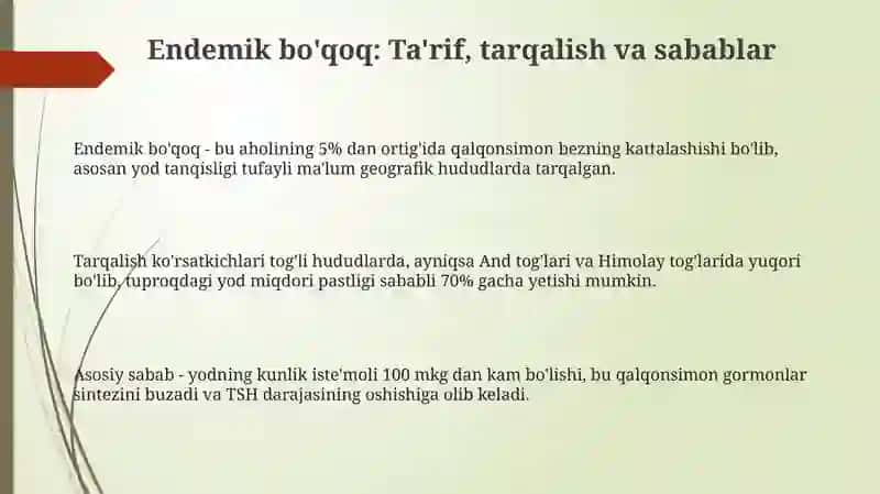 Endemik bo'qoq 3