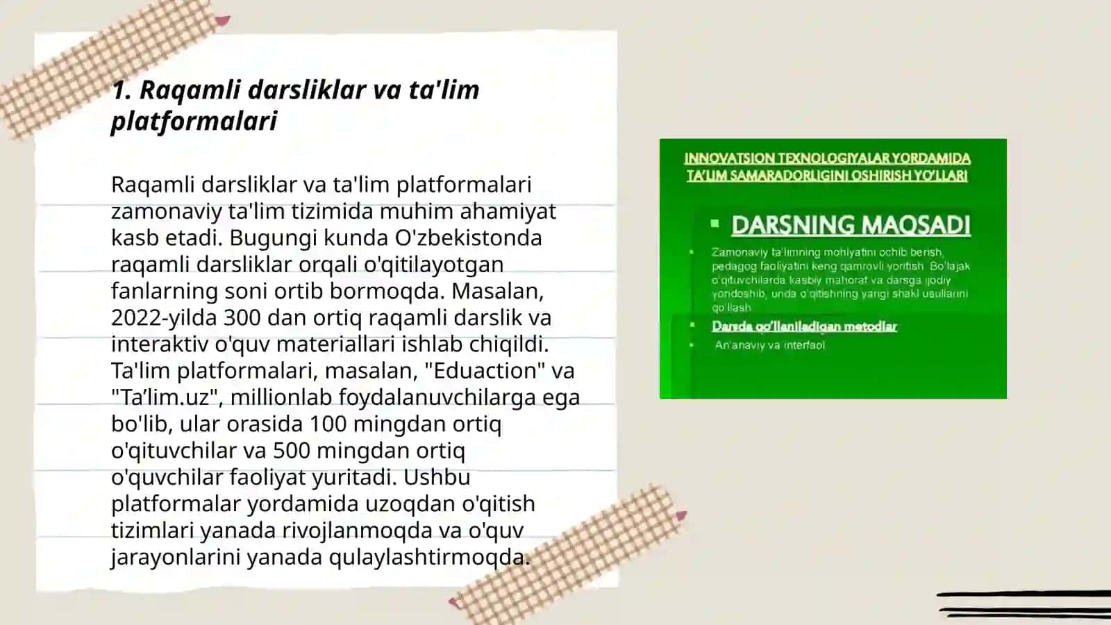 Raqamli darsliklar va ta'lim platformalari 3