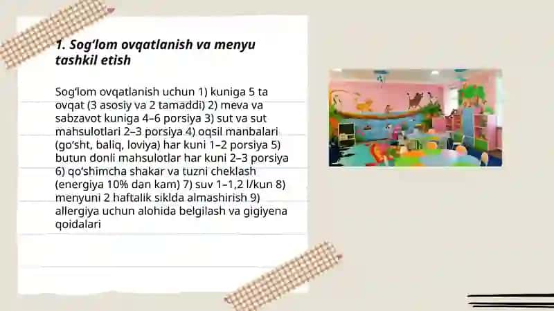 Sogʻlom ovqatlanish va menyu tashkil etish 3