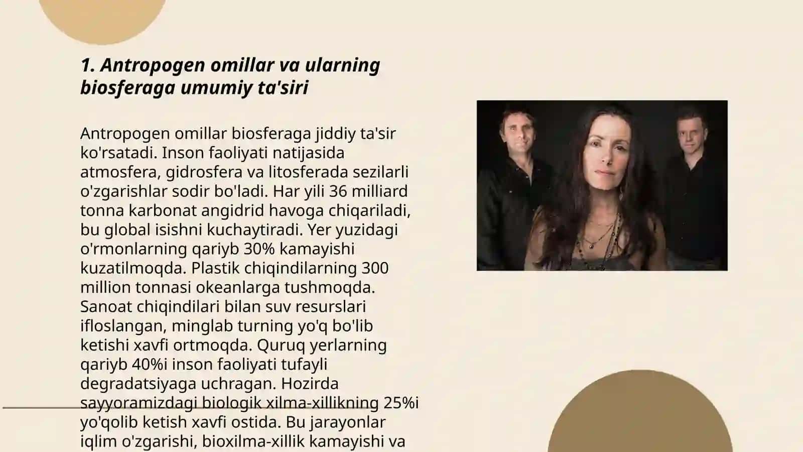 Antropogen omillarning biosferaga taʼsiri 3