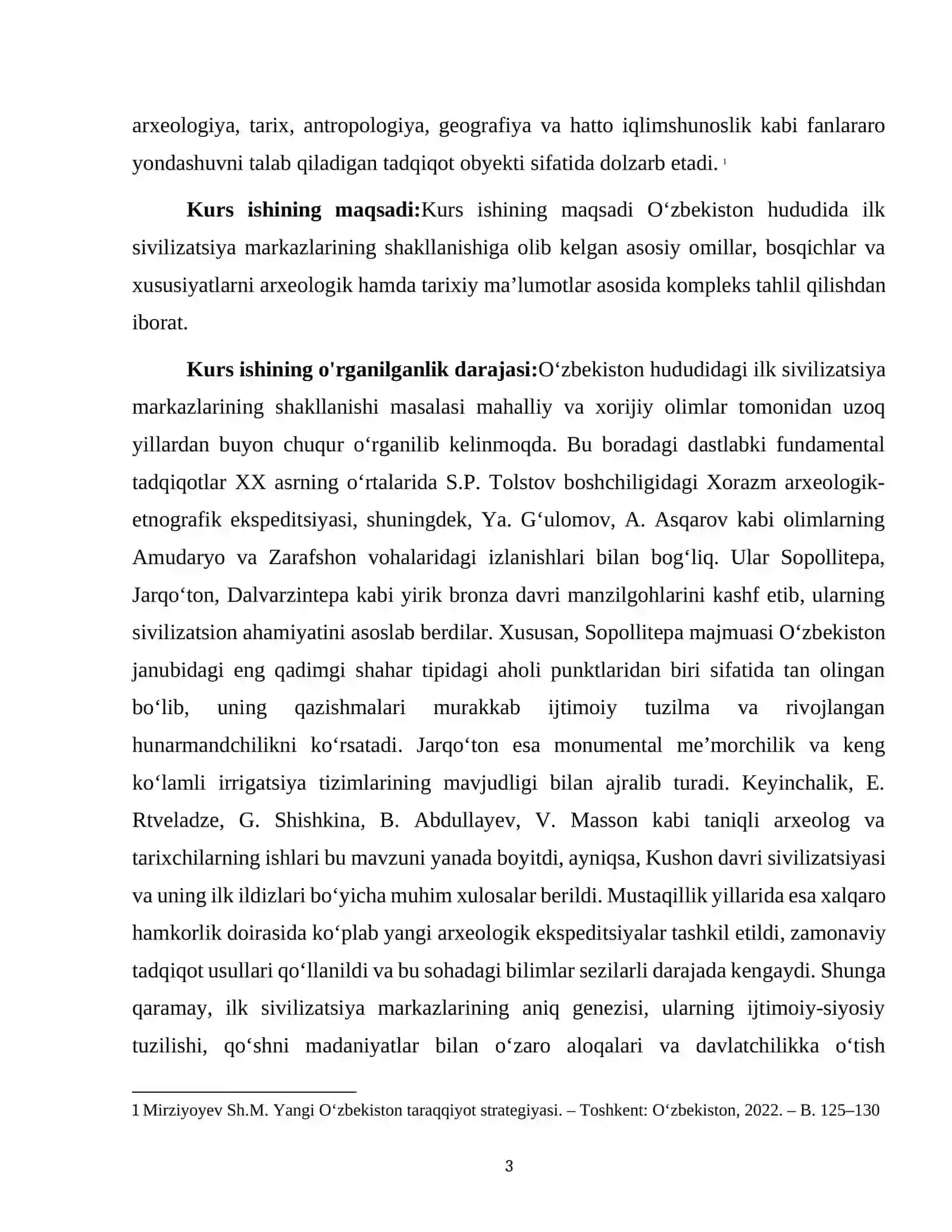 O'ZBEKISTON HUDUDIDA ILK SVILIZATSIYA MARKAZINING SHAKILLANISHI 3