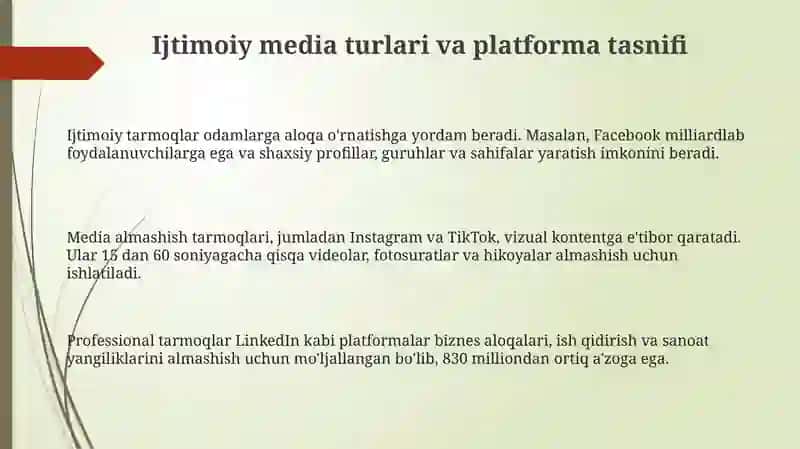 Ijtimoiy media shakllari 3
