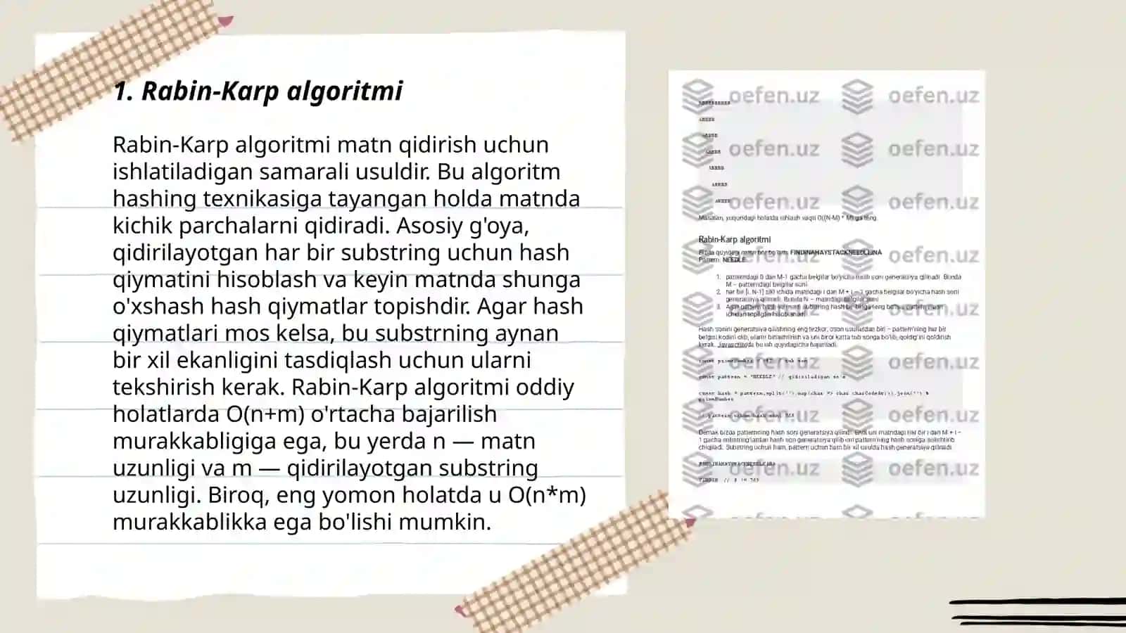 Rabin-Karp algoritmi 3