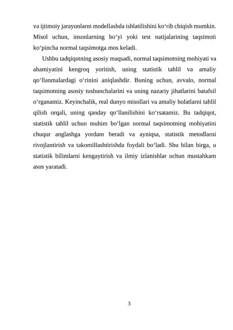 Normal taqsimotlar 3