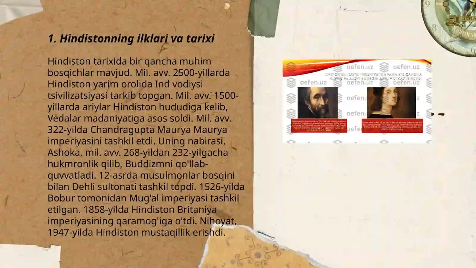 Hindistonning ilklari va tarixi 3