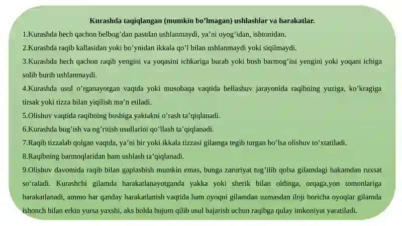 Texnik harakatlarni amalga oshirishning umumiy asoslari 3