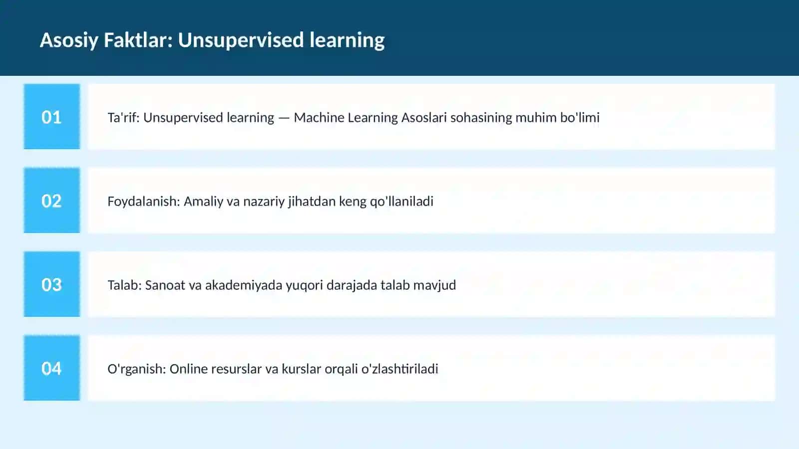 AI | MACHINE LEARNING ASOSLARI 3