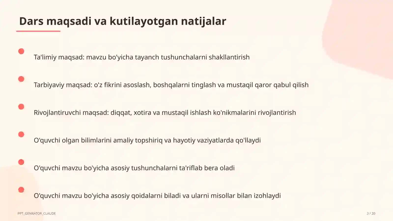 Rus tilida kelishiklar: bosh va tushum kelishigi (5-sinf) 3