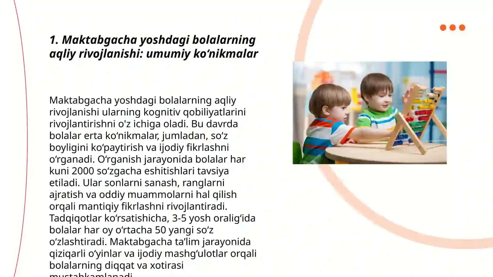 Maktabgacha yoshdagi bolalarning aqliy rivojlanishi 3