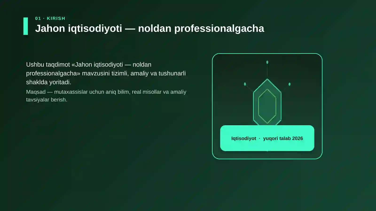 Jahon iqtisodiyoti - noldan professionalgacha 3