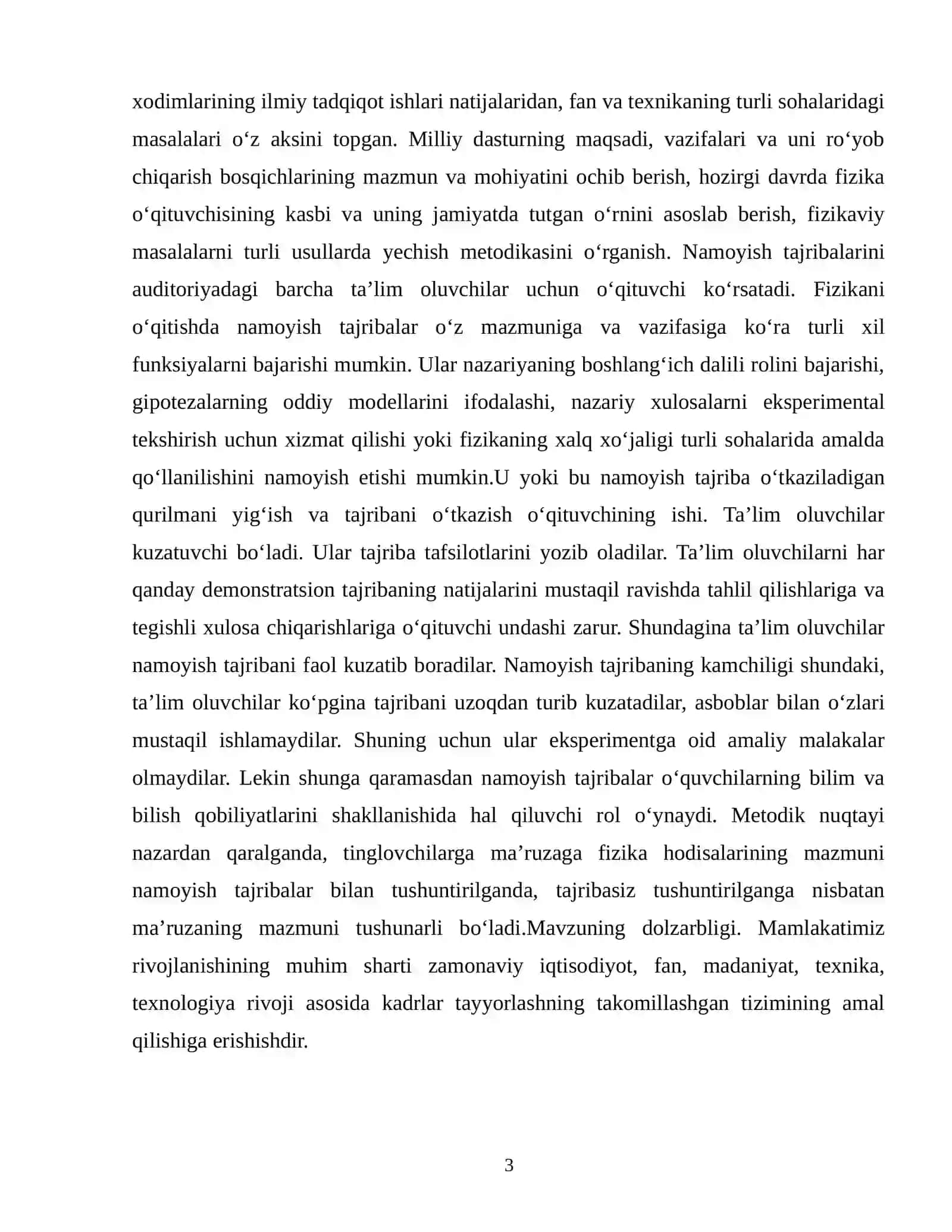 Fizikadan namoyish eksperimentlaridan muammoli foydalanishning turlicha usullari 3