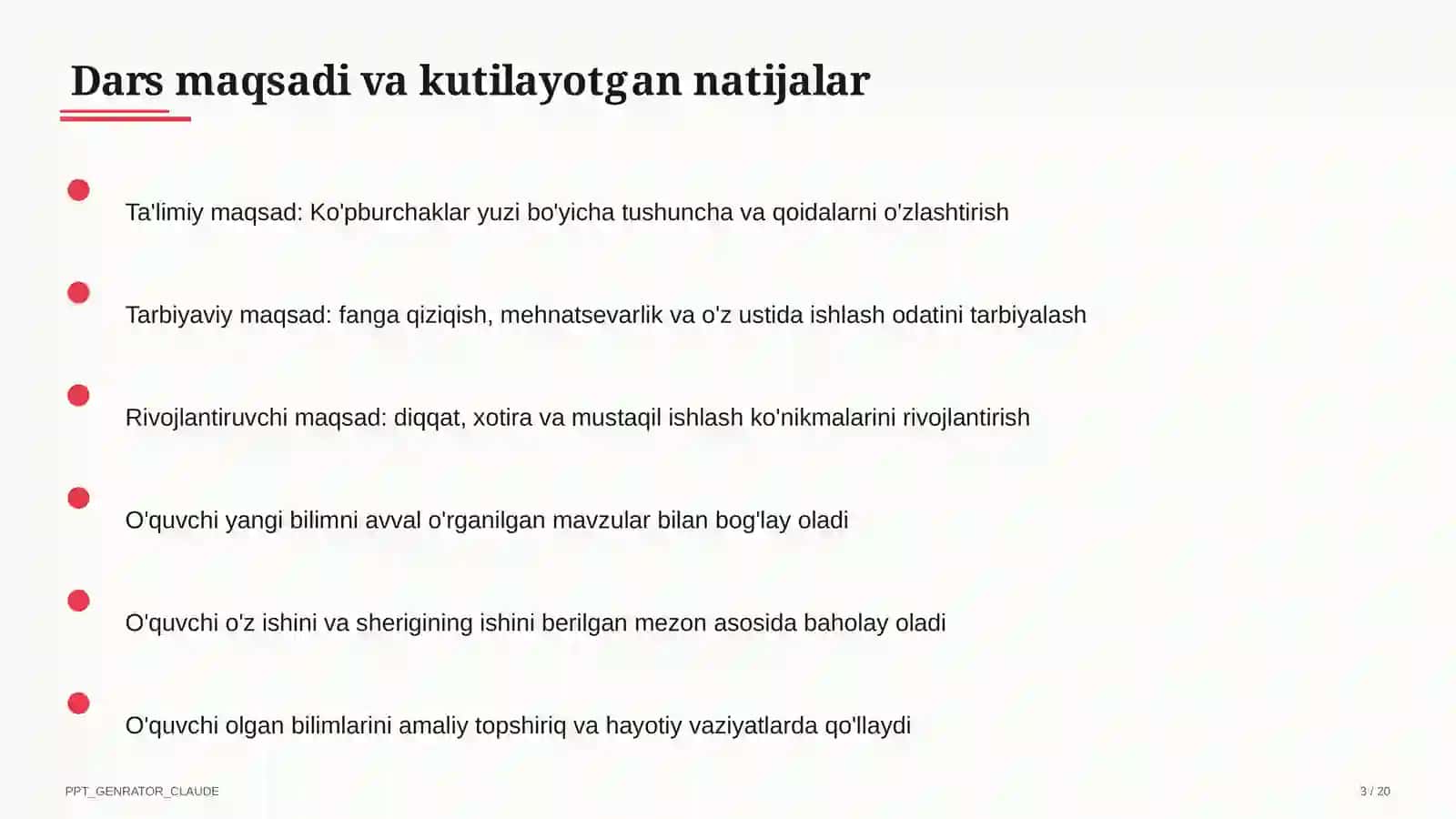Ko'pburchaklar yuzi (8-sinf) 3