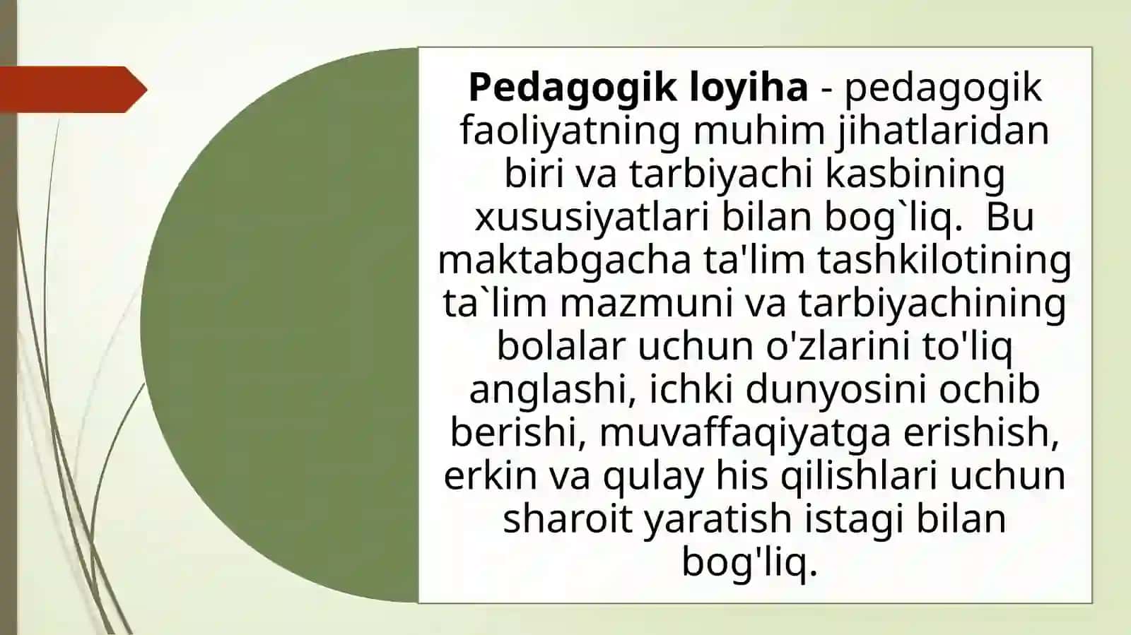 MAKTABGACHA TA’LIM TASHKILOTLARIDAGI PEDAGOGIK FAOLIYATLARNI LOYIHALASHTIRISH 3
