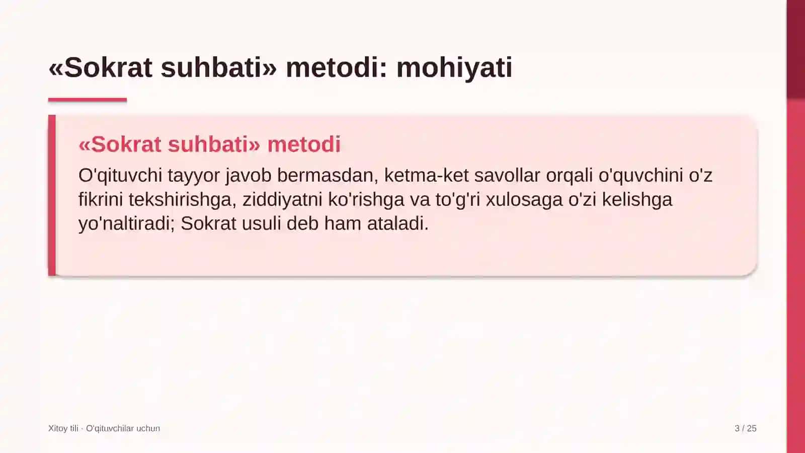 xitoy tili darslarida sokrat suhbati metodidan foydalanish 7869 3