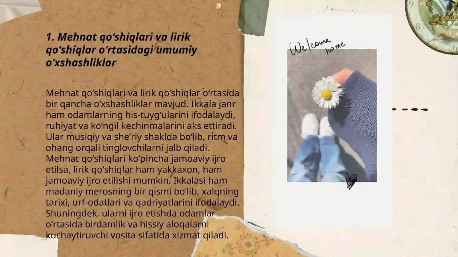 Mehnat qoʻshiqlari namunalarining qiyosiy tahlili lirik qoʻshiqlar 3