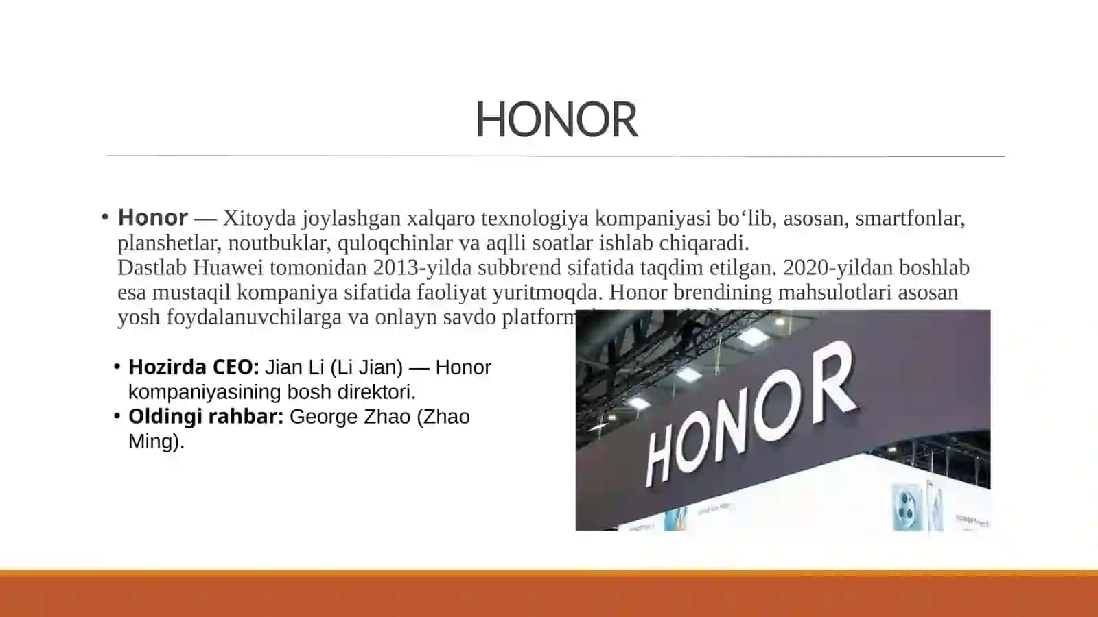HONOR Company 3