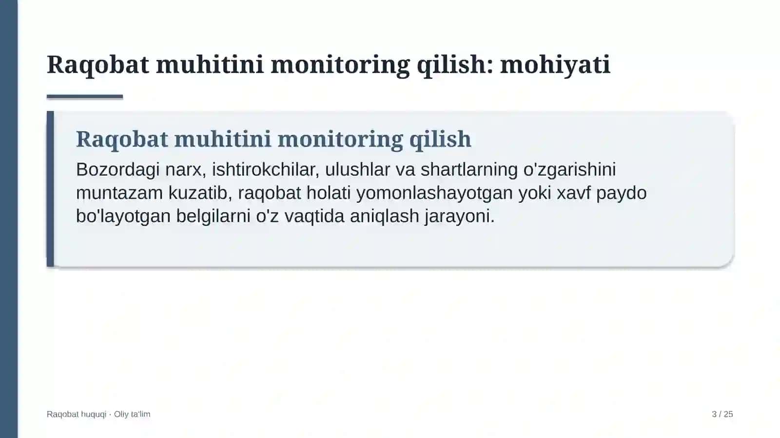 Kir yuvish xizmatida raqobat muhitini monitoring qilish 3