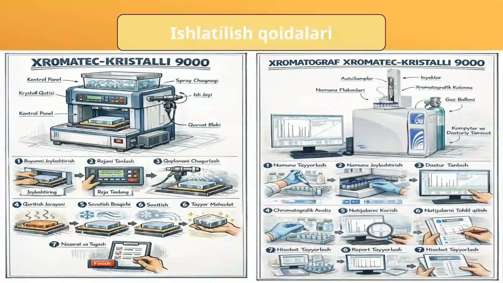 XromatografXromatec-Kristalli 9000 3
