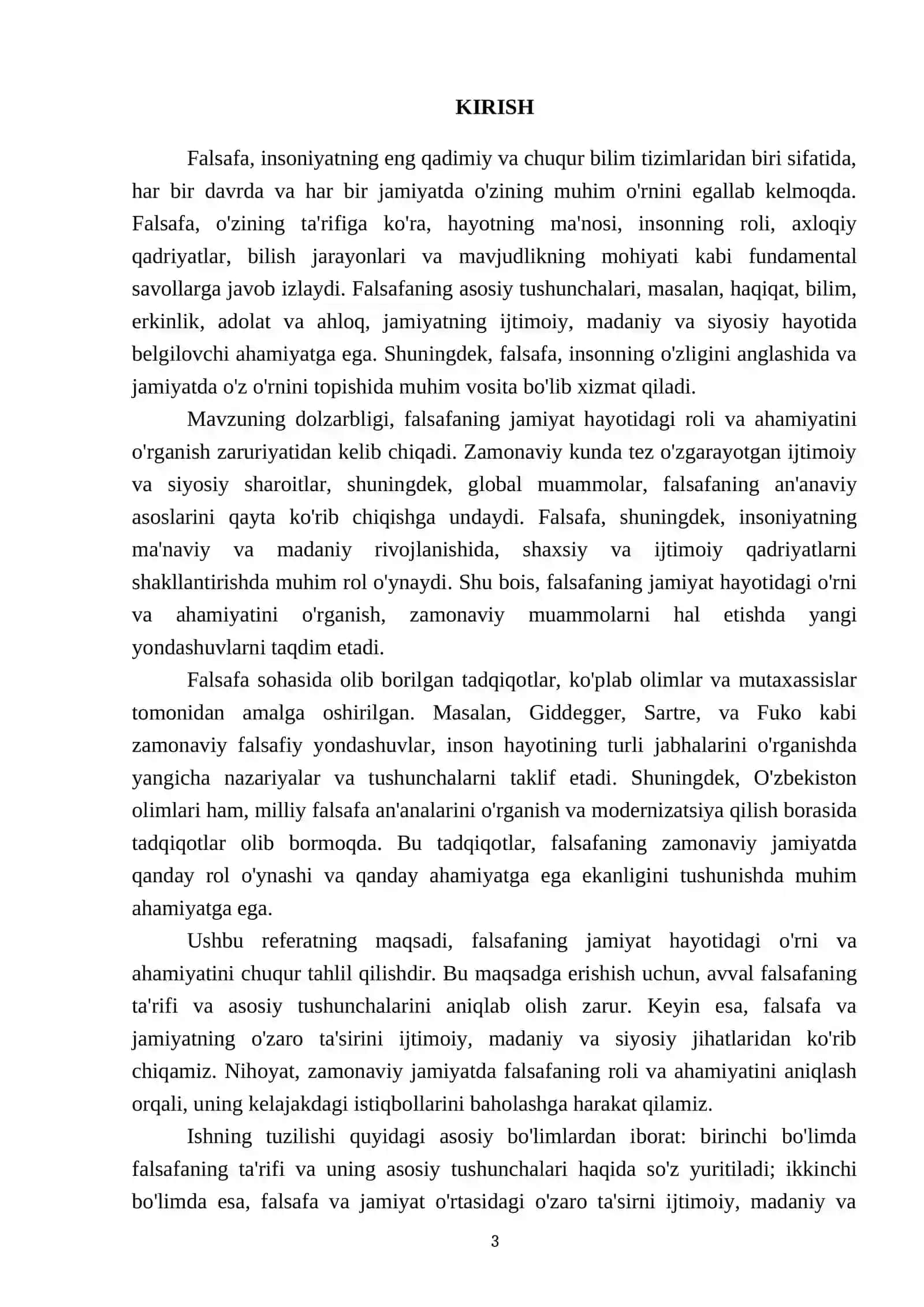 Falsafa va uning jamiyat hayotdagi ro‘li 3