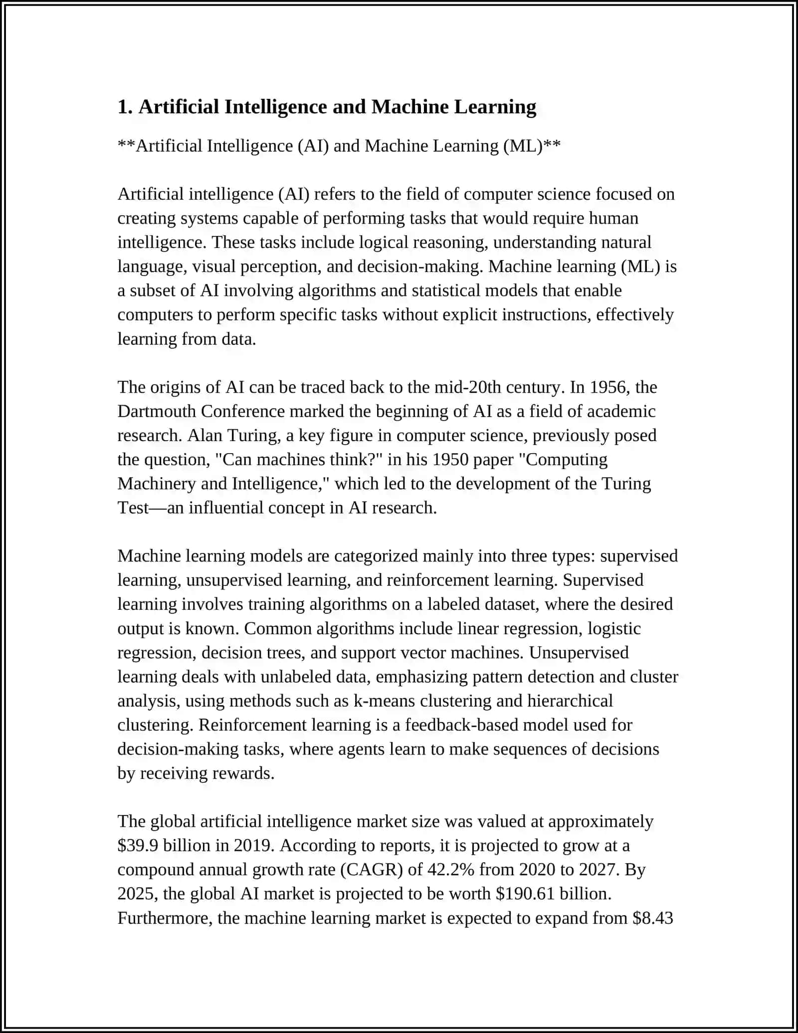 Artificial Intelligence and Machine Learning 3