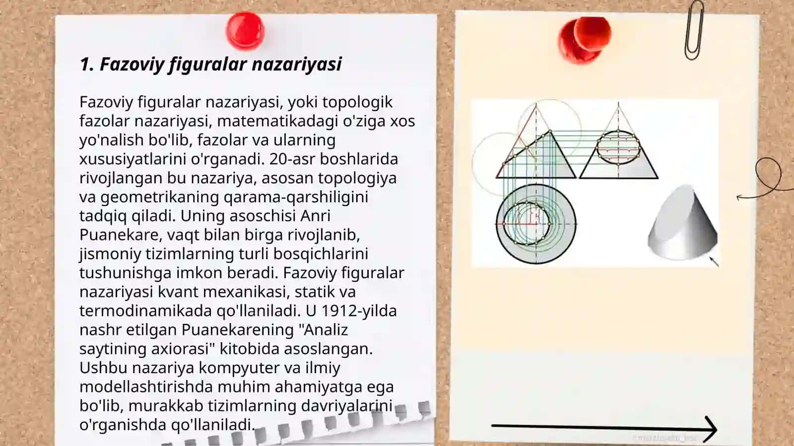 Fazoviy figuralarning tekislik bilan kesimlarini yasash 3