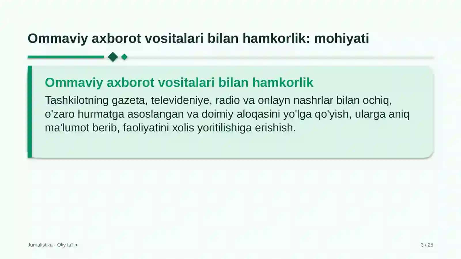 Asalarichilikda ommaviy axborot vositalari bilan hamkorlik 3