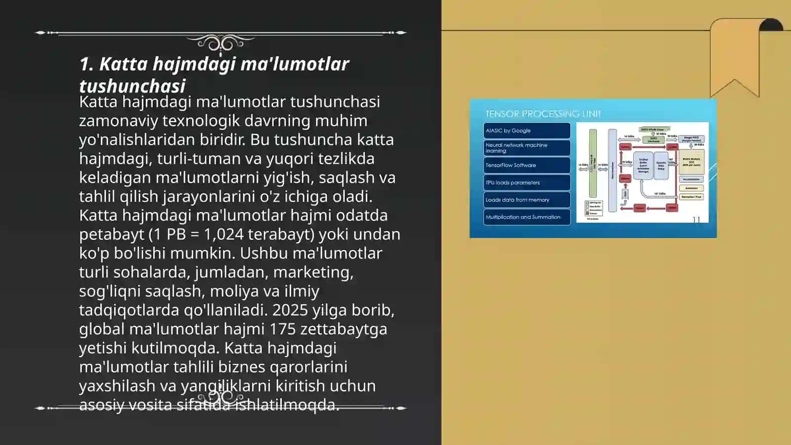Katta hajmdagi malumotlar bilan ishlash texnologiyalari 3