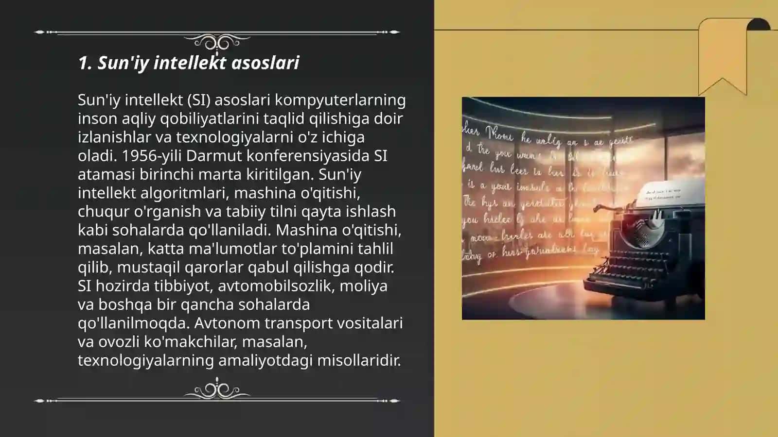 Sun'iy intellekt asoslari 3
