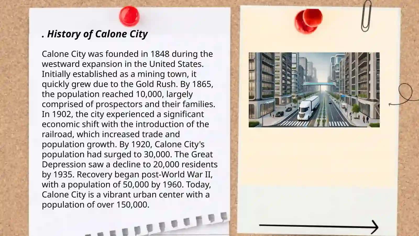 Ta'lim materiallari - Calone City tarixi 3