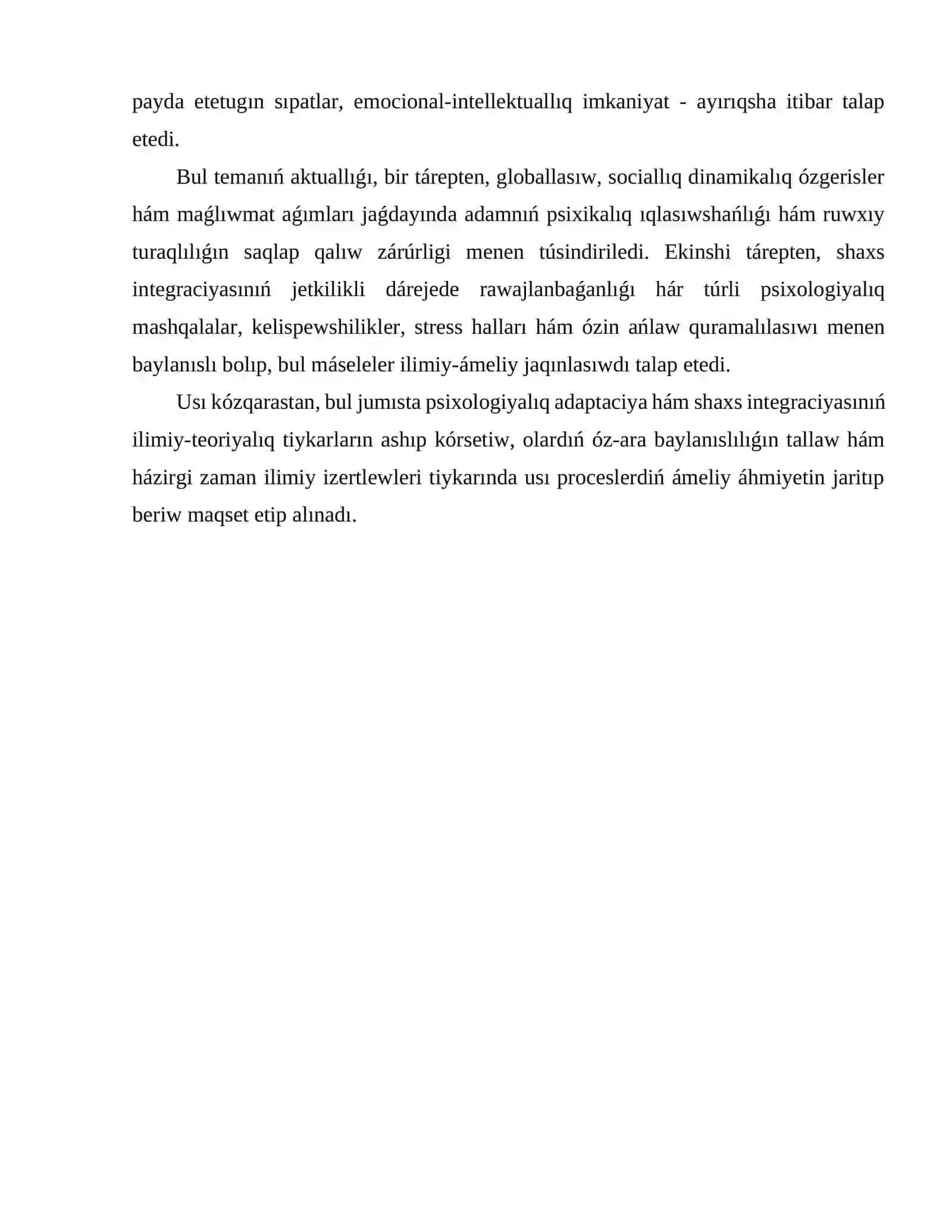 Psixologiyaliq adaptaciya ham shanaraq integraciyasi 3