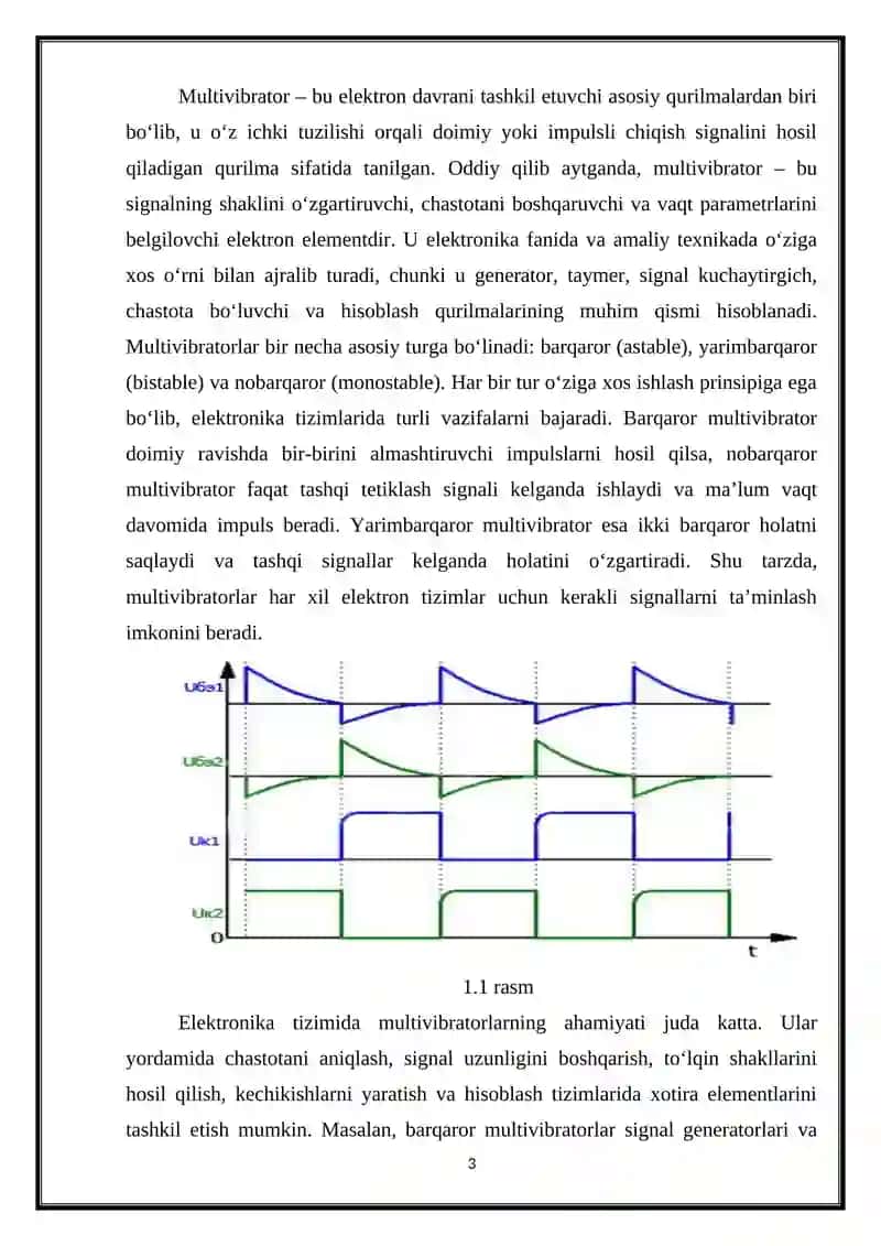 Multivibratorlar 3
