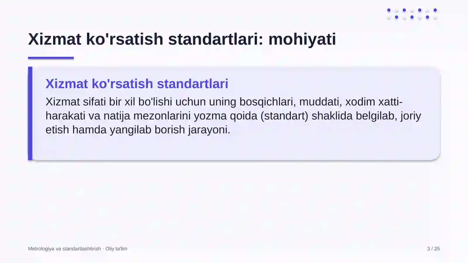 zargarlik sanoatida xizmat ko'rsatish standartlarini ishlab chiqish 2306 3
