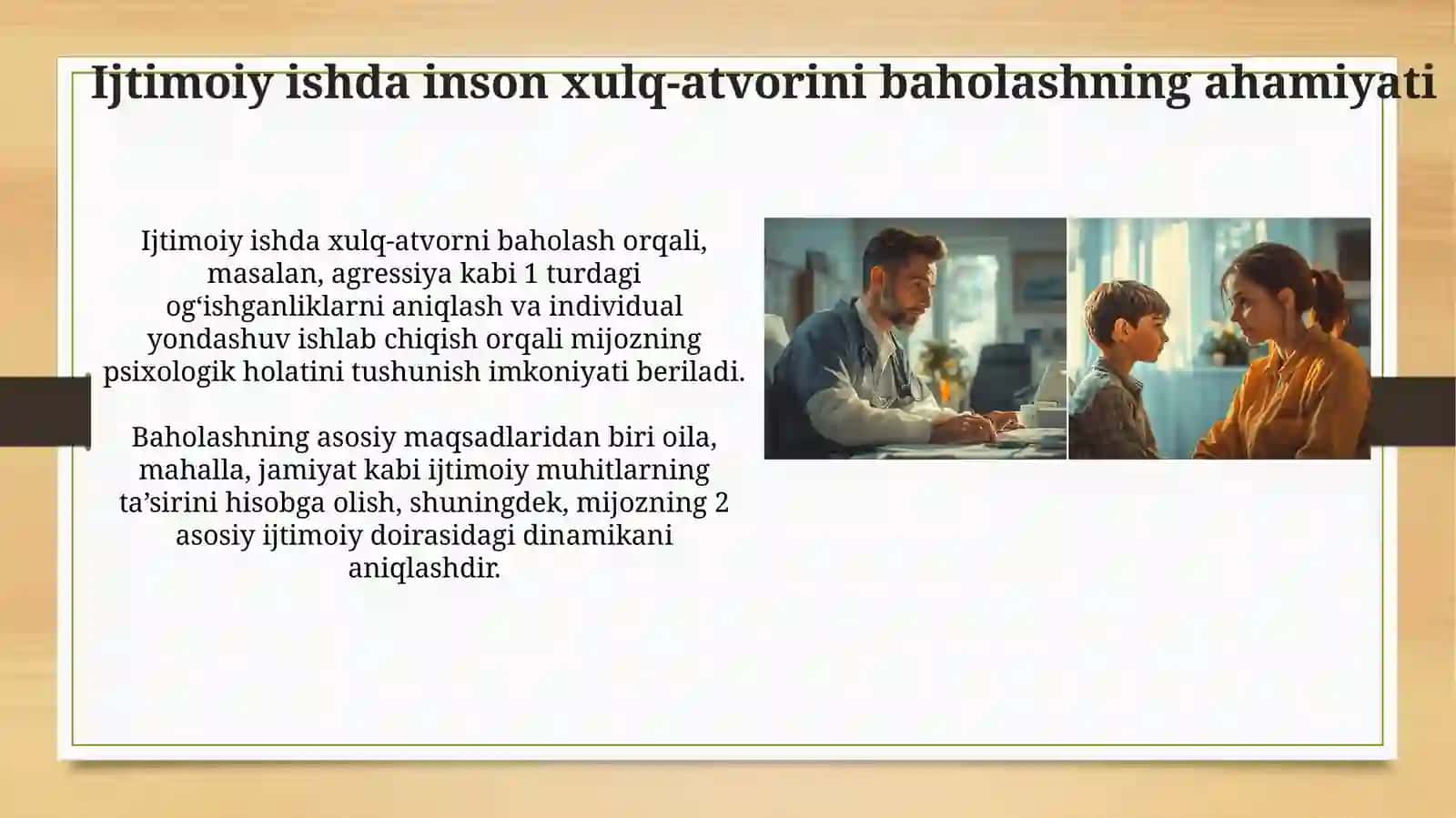 Ijtimoiy ishda inson hulq atvorini baholash diognostina usullari 3