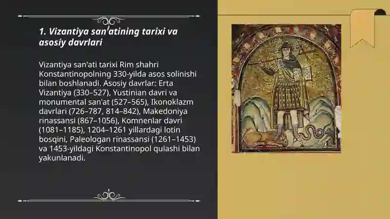 Vizantiya san'ati 3